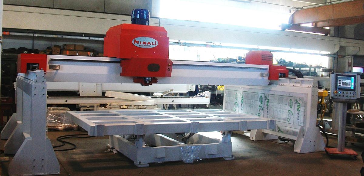 Usato BRUSHING AND POLISHING MACHING MINALI ONE HEAD