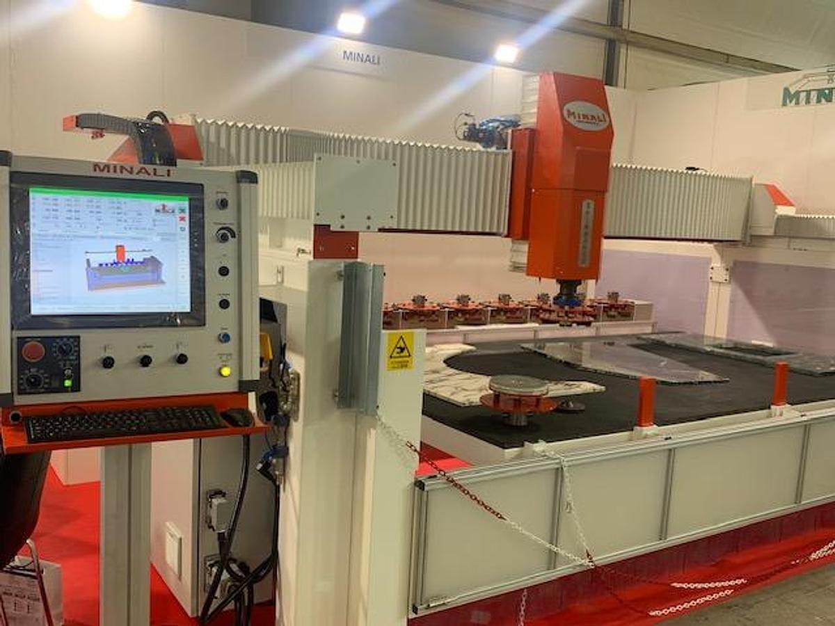 SAREMO PRESENTI ALLA FIERA MARMOMAC DI VERONA PADIGLIONE 5 STAND A4------