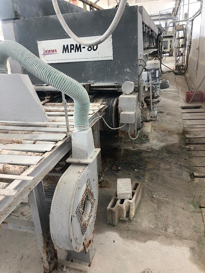 Usato belt polishing machine for tiles bra 80 lucitrice