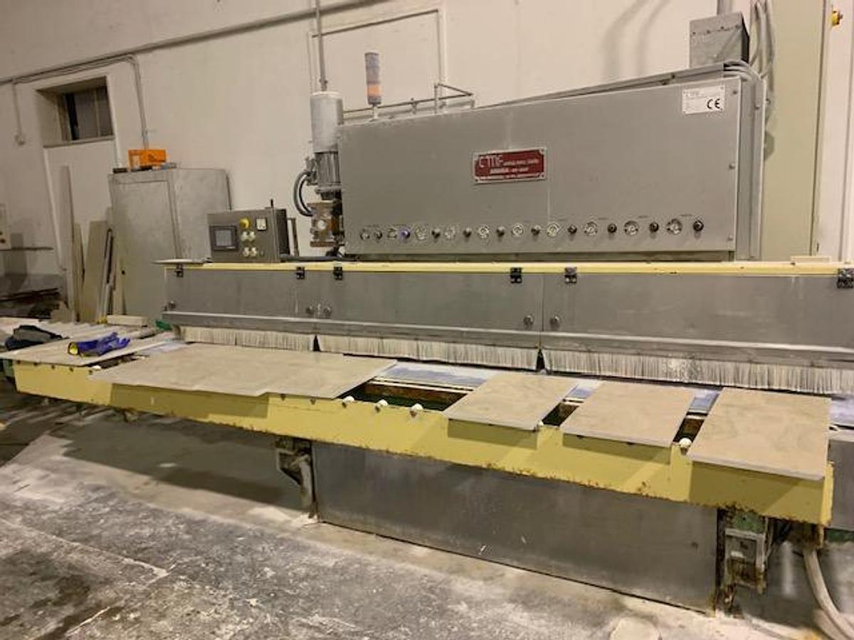 Usato EDGE POLISHING MACHINE CAVANI -LUCIDACOSTE A TORO  A NASTRO CAVANI  USATA