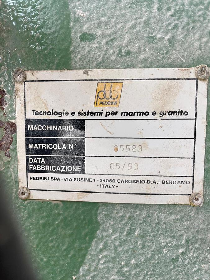 Usato BRIDGE CUTTING MACHINE PEDRINI USED