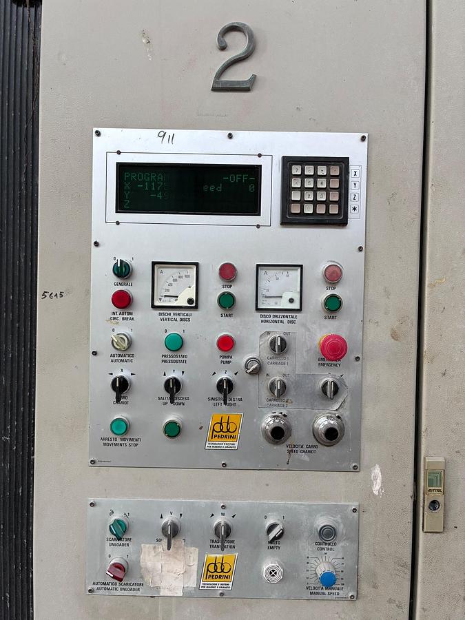 Usato TAGLIABLOCCHI PEDRINI PER GRANITO MODELLO M590TL-CA V.2.0