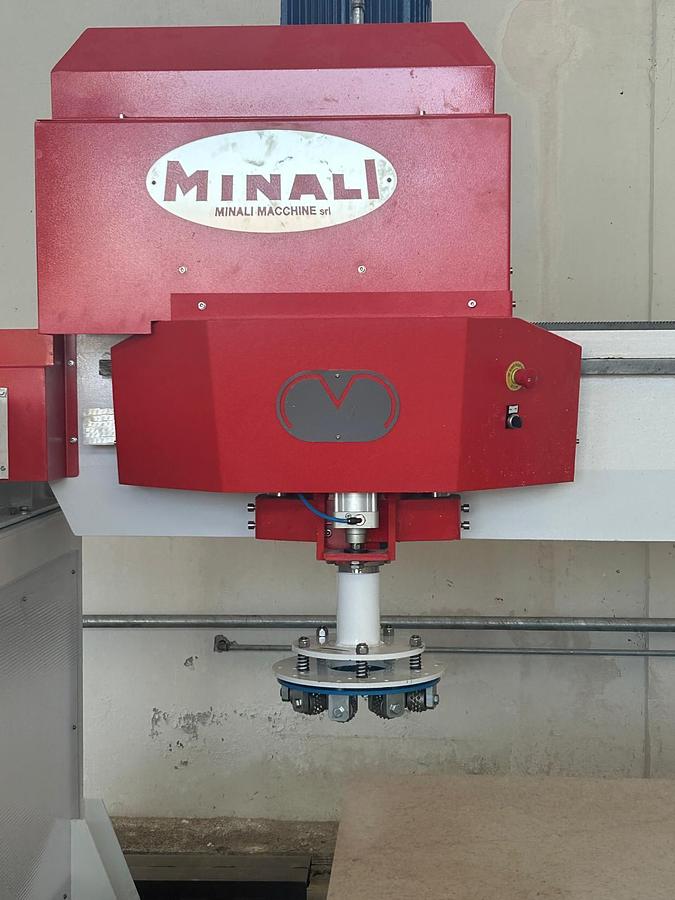 BUSH HAMMERING AND POLISHING MACHING MINALI ONE HEAD FOR SLABS