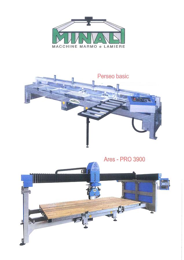 FRESATRICI MINALI NUOVA LINEA BLU-CUTTING MACHINE NEW LINE BLU