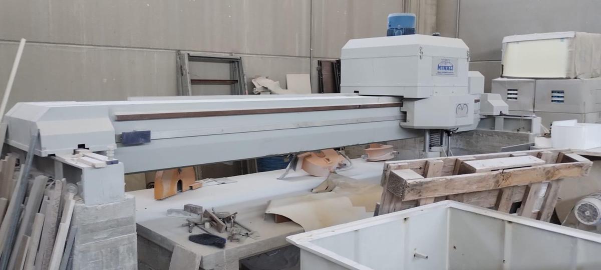 Usato LUCIDA LASTRE MONO TESTA MINALI SEMI NUOVA