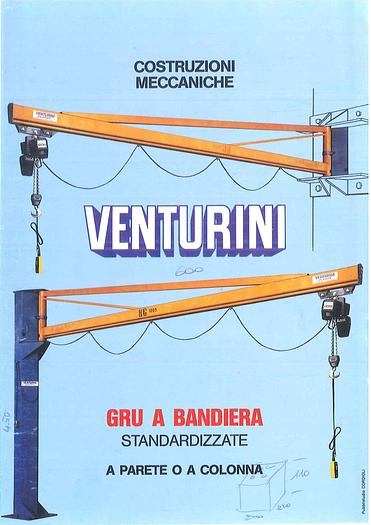 Usato GRU A BANDIERA USATA SBRACCOI 6 METRI  1000KG
