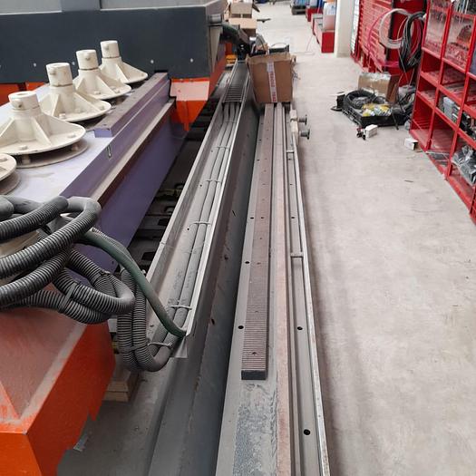 Usato lucidatrice minali 2 teste binali lunghi per doppio banco usata revisionata