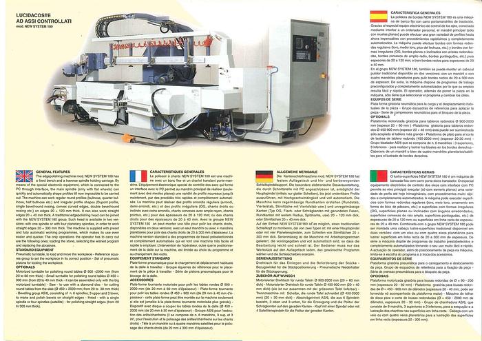 Used COMANDULLI NEW SYSTEM USATA PER COSTE TORO