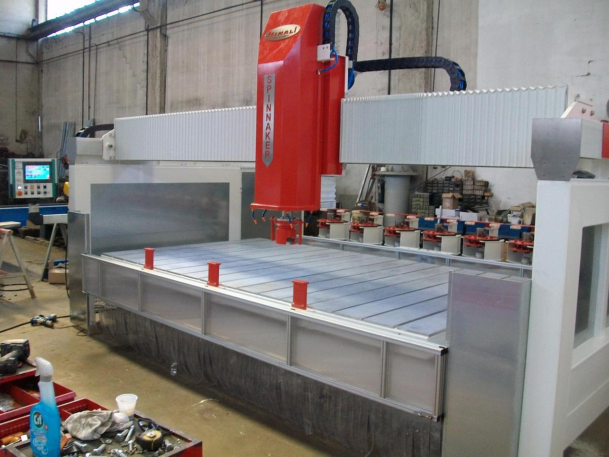 Usato LUCIDATRICE USATA SPINNAKER CAMBIO UTENSILI AUTOMATICO -POLISHING MAACHINE MONOBLOCK