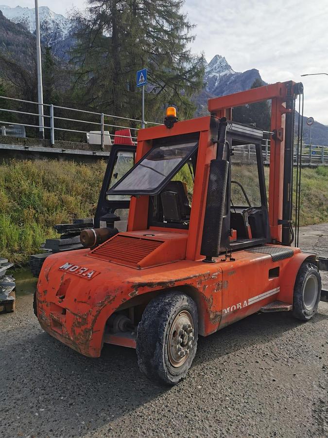 Usato MULETTO MORA 80 QUINTALI A GASOLIO