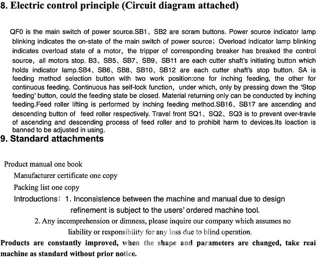 Used 2018 Woodtech 6-Head Moulder