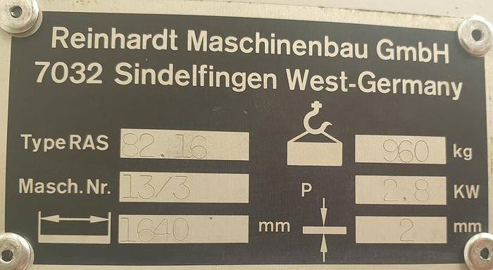 Gebraucht Tafelschere RAS 82.16