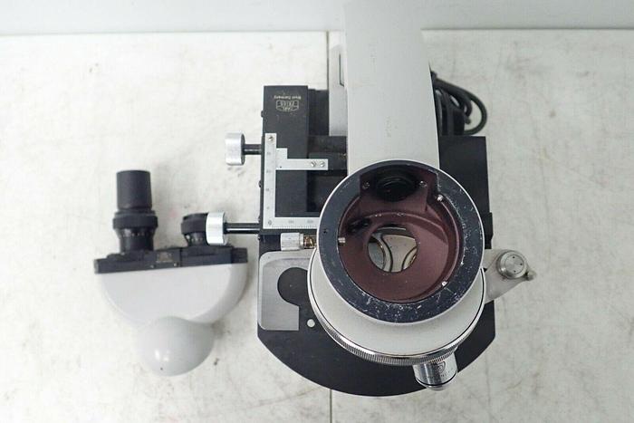 Used Carl Zeiss 4670 58-9902 Microscope with 1 AO Objective, Binocular Head