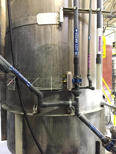 Used Tank, 4,750 Gallon, S/St, 6' X 21', FT/DB (2) #S740651