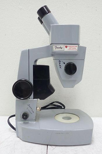 Used American Optical Forty Model 41 Microscope