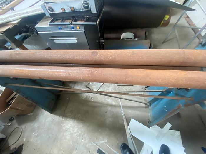 Used Kingsland 1300 x 75mm Manual Plate Rolls