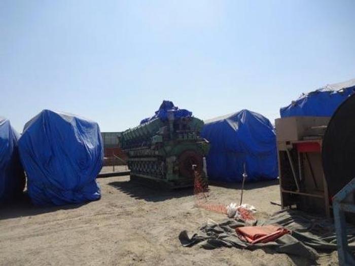 Used 72 MW 1996 Used Alsthom 16ZA40S Diesel Generator