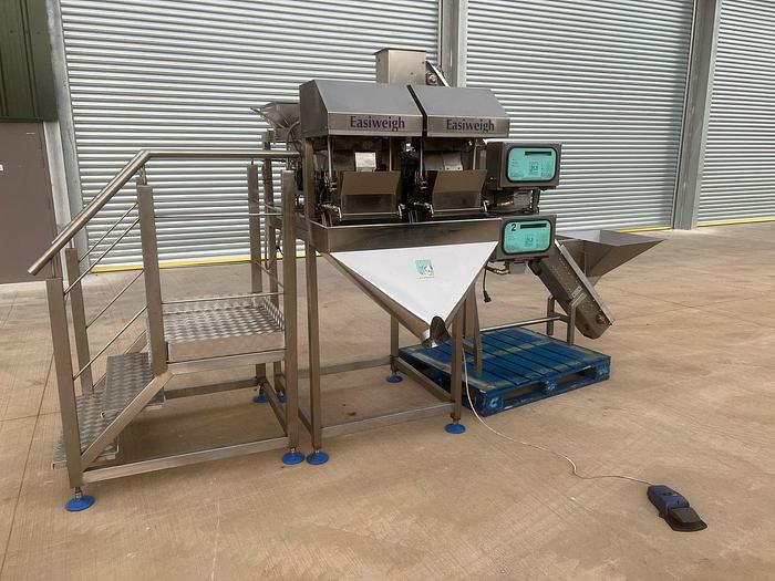 Used 2010 Easiweigh MAXI twin-head linear weigher