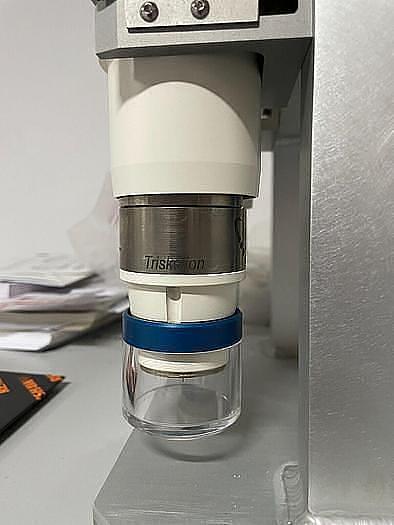 Used 2 x IBS Triskelion probes + Reference probe IOM + Abbe Alignment tool