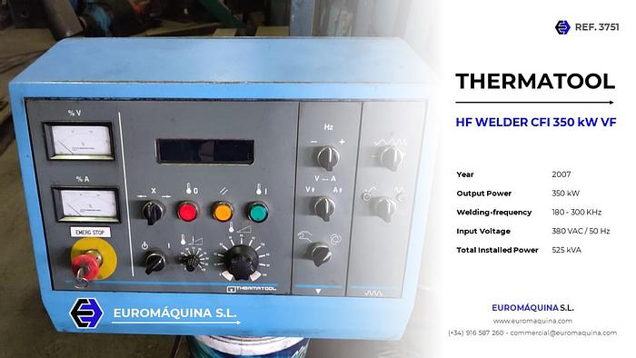 D'occasion THERMATOOL Soudeuse Haute Fréquence CFI 350 kW VF
