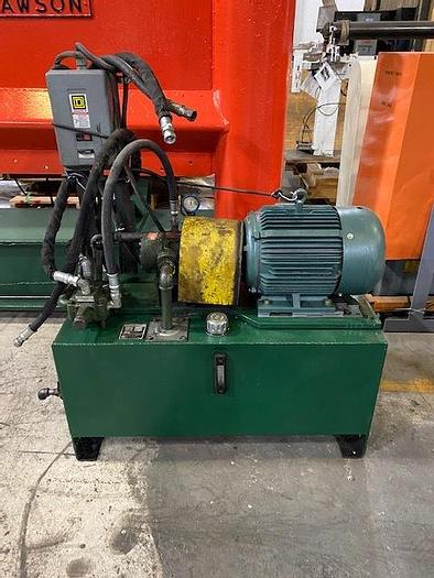 Used 84" WIDE BLACK CLAWSON ROLL SPLITTER 72" DIAMETER ROLL CAPACITY