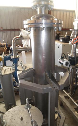 Used Filter, Cartridge, S/st, 6" x 36", Dual Skid, Fristam Pump, #S741282