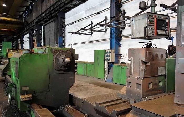 Used SOMUA 1700x10000 CNC THREE SLIDES ROLL LATHE