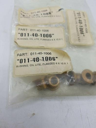 Flanged Oil Bushing 6x10x1