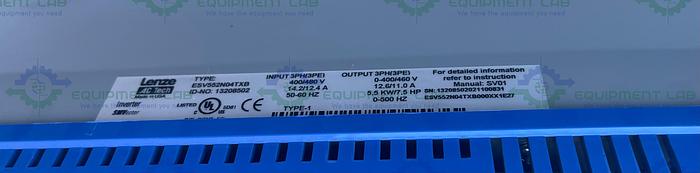 Used Wiegmann N4363008 Enclosure w/ Fuji Electric PHL11B12-E1, Mettler Toledo Panther