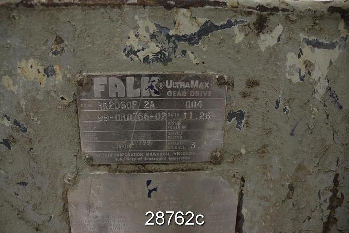 Used Falk RK2060F2A004 Ultra Max Enclosed Gear Drive #28762