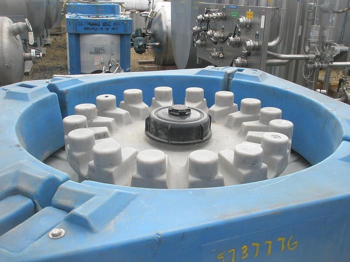 Used Tank, 220 Gallon, Pe, 48" X 30" Deep, FT/FB, Snyder (2) #S737776