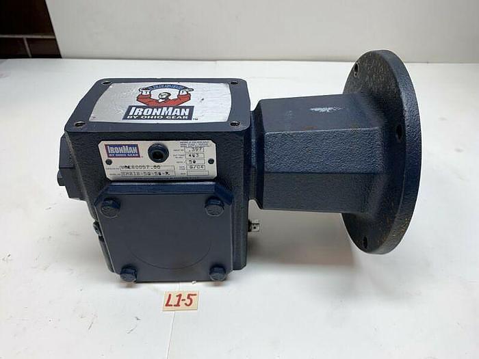 Used Ironman BM818-50-56-R Gear Reducer .397hp Ratio 50:1 *Warranty*