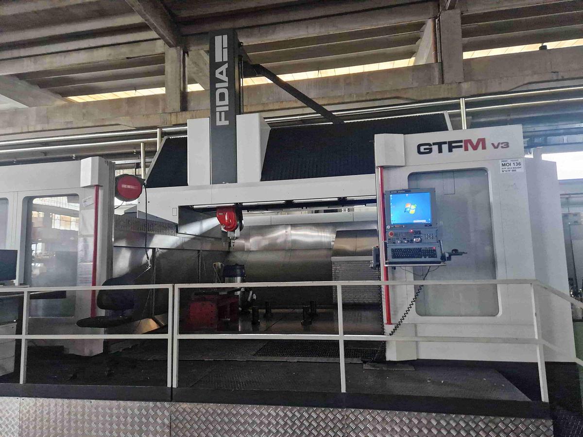 Usato FRESATRICE A PORTALE MOBILE FIDIA GTFM V 3