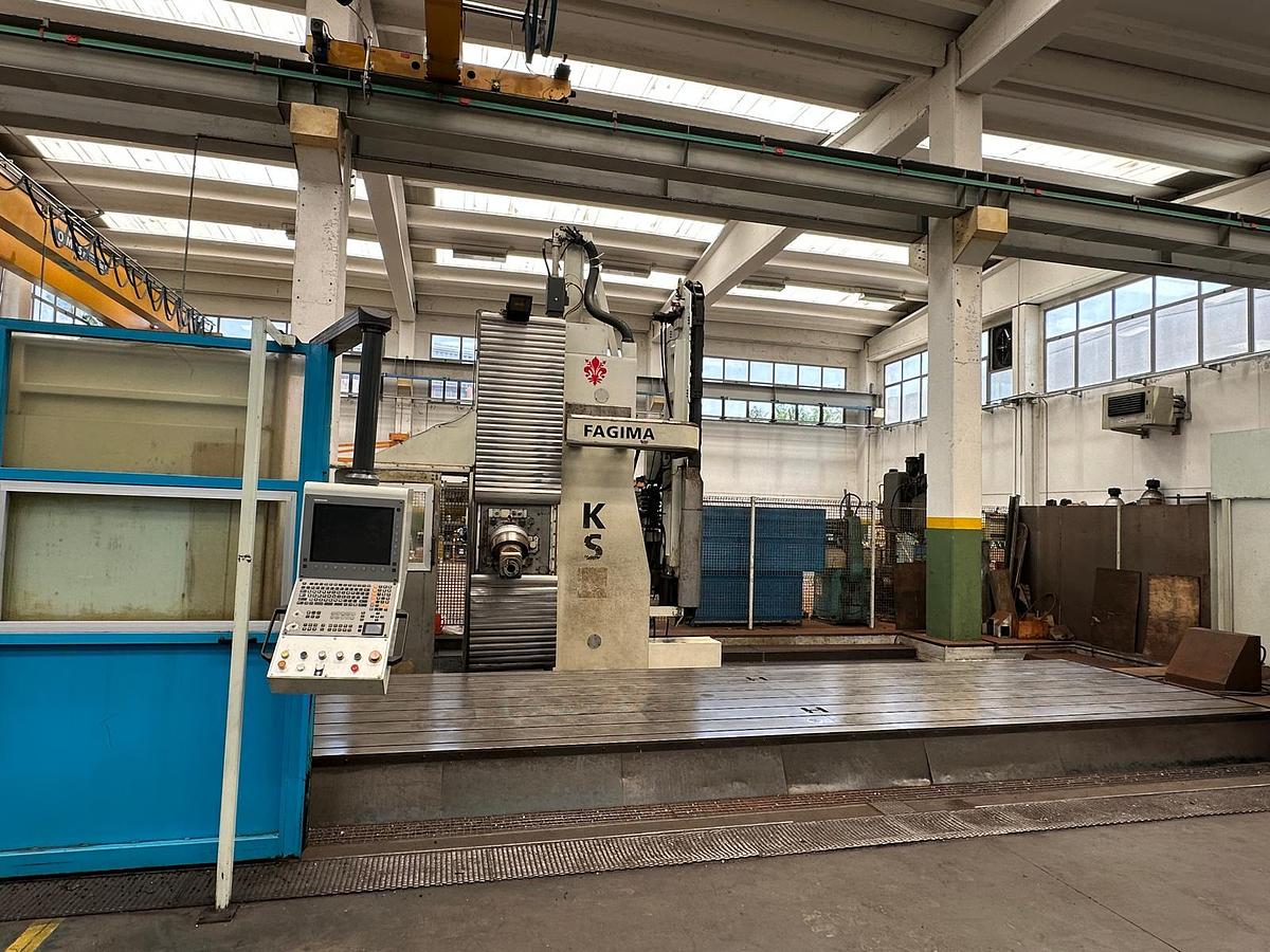 Usato FRESATRICE A MONTANTE MOBILE FAGIMA KS 600 CNC