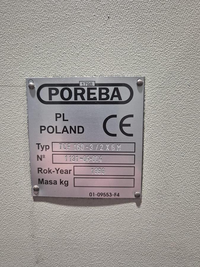 Usato TORNIO PARALLELO A TRE GUIDE POREBA TCF 160 x 6000 CNC