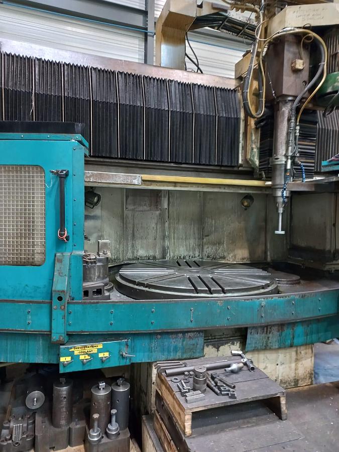 Usato RETTIFICA VERTICALE A TAVOLA GIREVOLE BERTHIEZ ROP C 125 N CNC