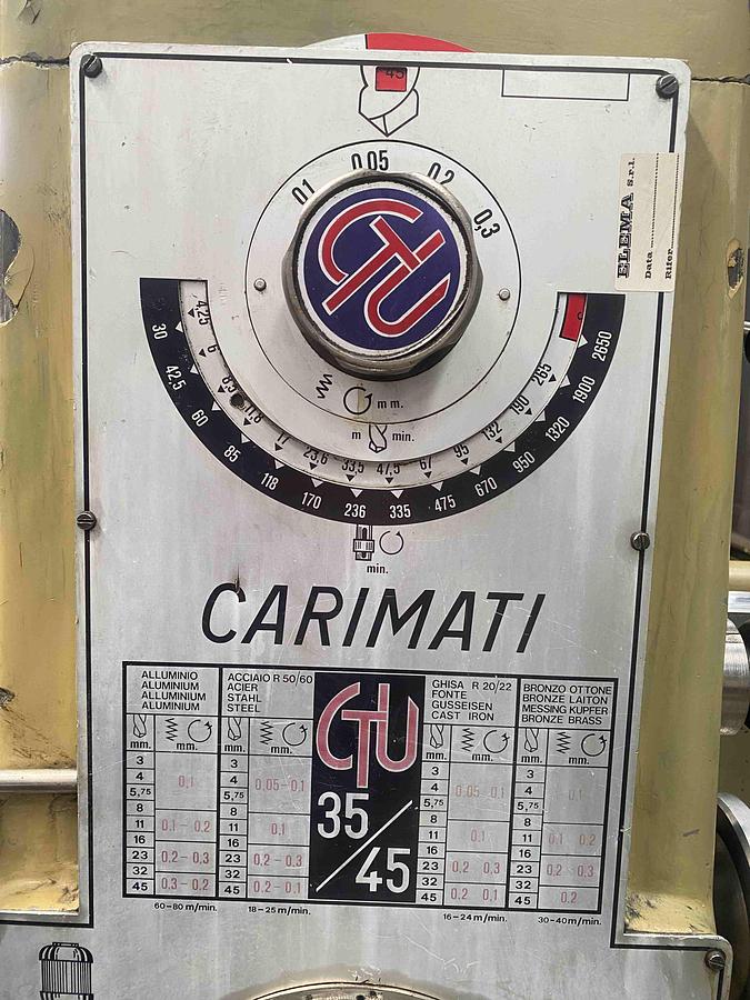 Usato TRAPANO RADIALE CARIMATI CUT 35/45 x 1250