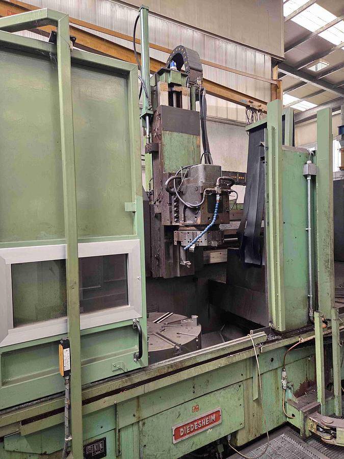 Usato TORNIO VERTICALE DIEDESHEIM V 80 21 GE CNC