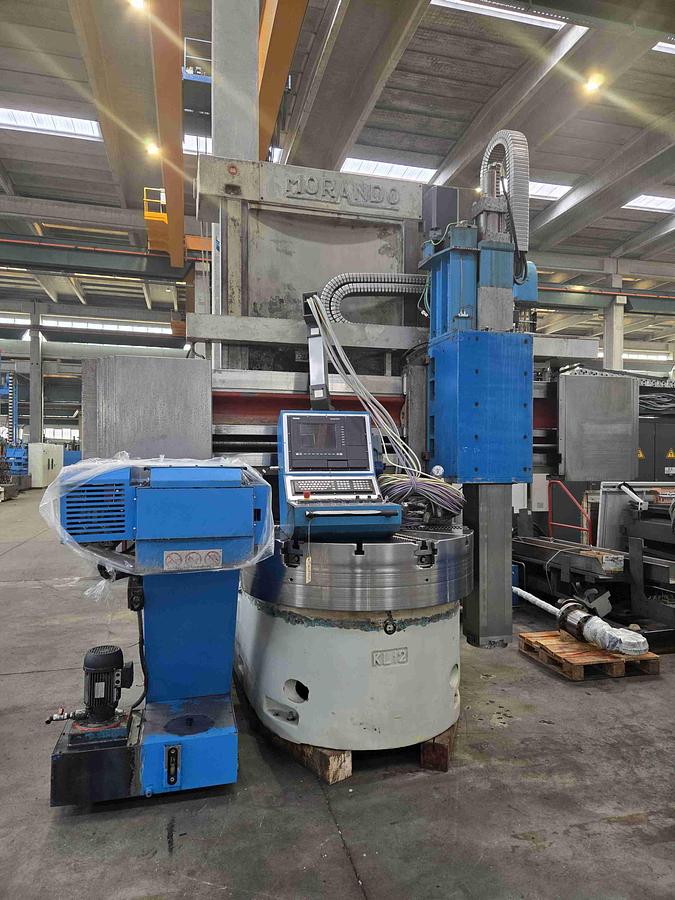 Usato TORNIO VERTICALE MORANDO KL 12 CNC