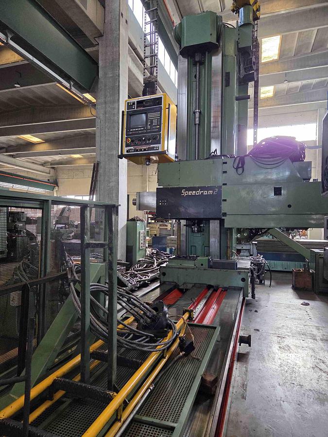 Usato ALESATRICE A MONTANTE MOBILE PAMA SPEEDRAM 2 CNC