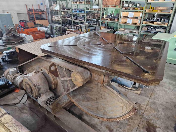 Usato POSIZIONATORE DI SALDATURA A TAVOLA ROTOBASCULANTE MECCANICO ISAM PTR 100