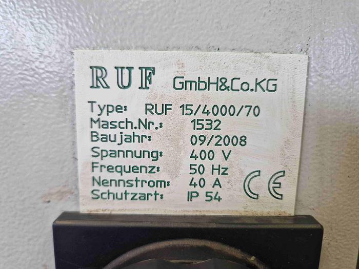 Usato Compattatore di trucioli RUF 
