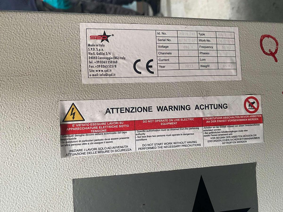 Usato PIANI MAGNETICI SPD 1000 x 600 - n. 4