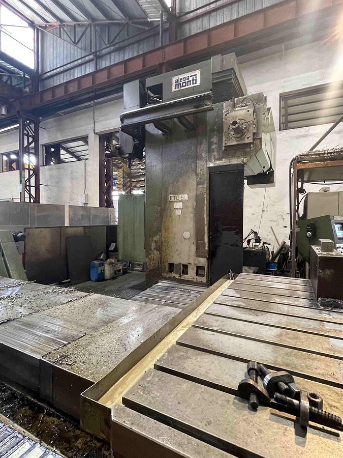 Usato ALESATRICE A “T” MONTI FTC 50 TG CNC