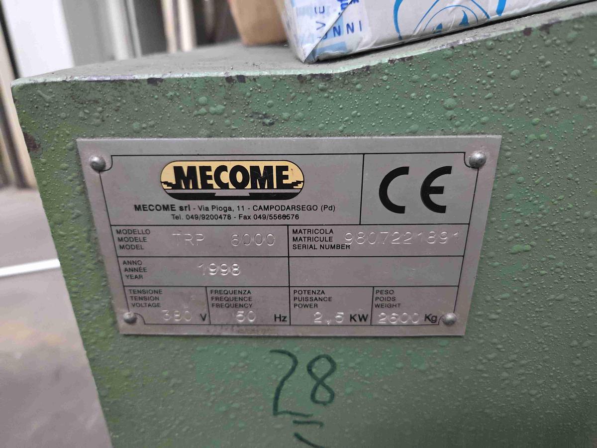 Usato POSIZIONATORE DI SALDATURA OLEODINAMICO MECOME TRP 6000