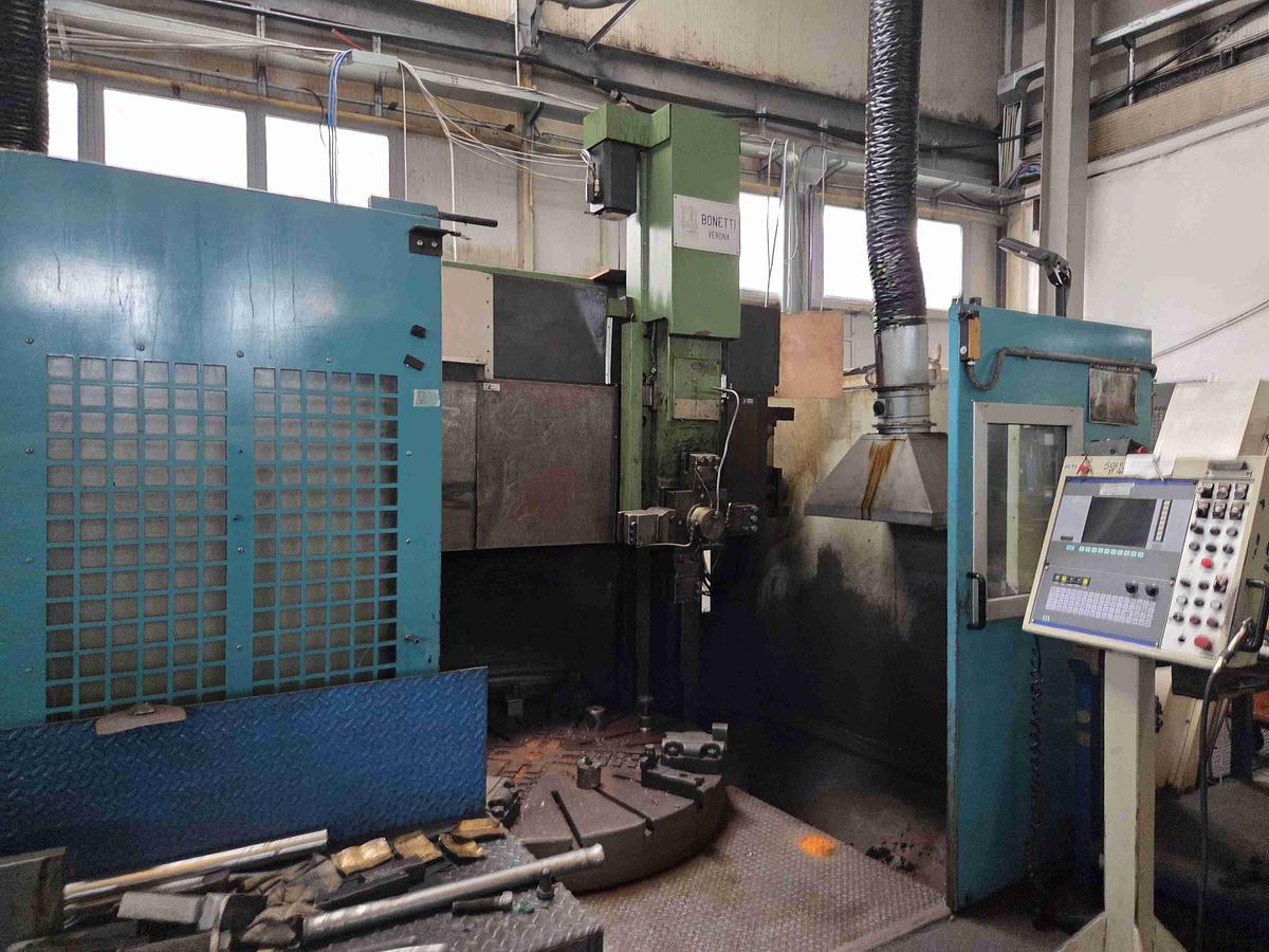 Usato TORNIO VERTICALE PENSOTTI TE 1750 CNC