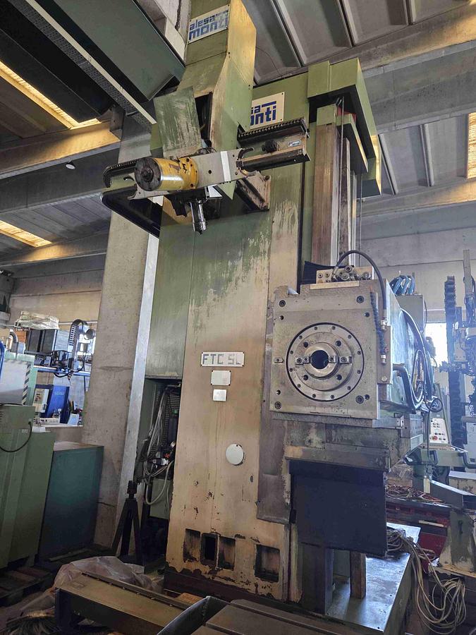 Usato ALESATRICE A “T” MONTI FTC 50 TG CNC