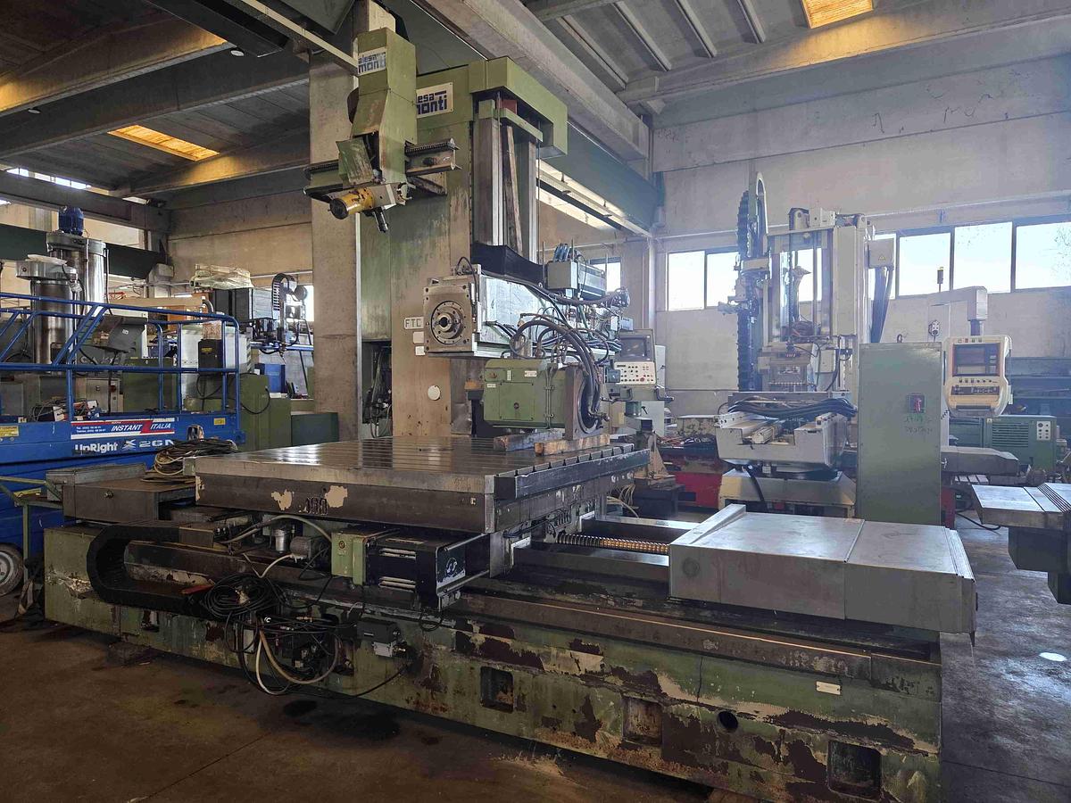 Usato ALESATRICE A “T” MONTI FTC 50 TG CNC