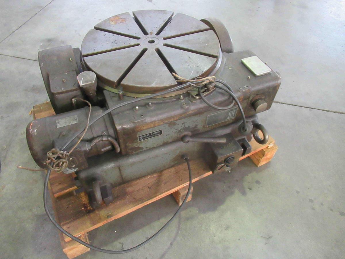 Usato TAVOLA ROTOBASCULANTE HERBERT LINDER LN 15 Diam. 440