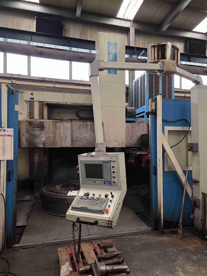 Usato TORNIO VERTICALE CAMU 2000 CNC